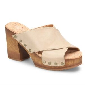 NEW Kork-Ease | Natural Leather Clog Sandals‎ 8